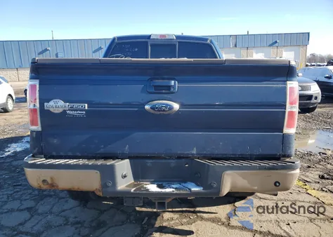 2013 Ford F150 Supercrew из США, поврежденный, VIN 1FTFW1ET5DKE53400